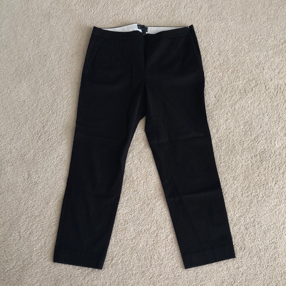 J. Crew Black Martie Pant Size 10
